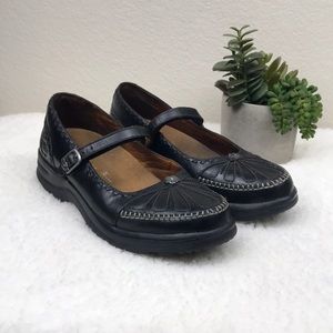DrComfort Diabetic Black Leather Shoes 8.5